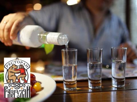 Скидка 50% на всё меню кухни, напитки и алкоголь в ресторане «Разгуляй»