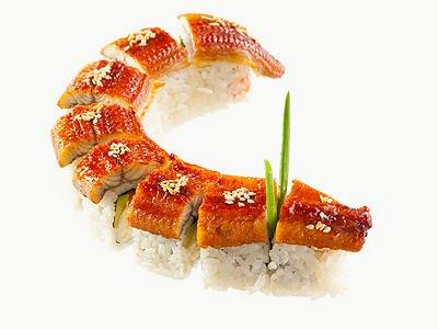 -50% на всё меню и напитки в службе доставки «Monster Sushi»