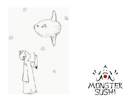 -50% на всё меню и напитки в службе доставки «Monster Sushi»