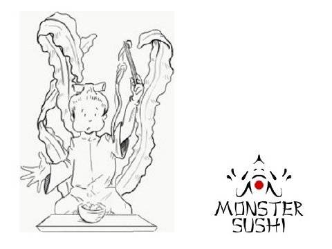 -50% на всё меню и напитки в службе доставки «Monster Sushi»