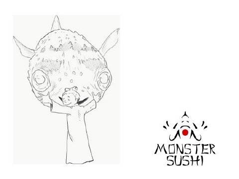 -50% на всё меню и напитки в службе доставки «Monster Sushi»