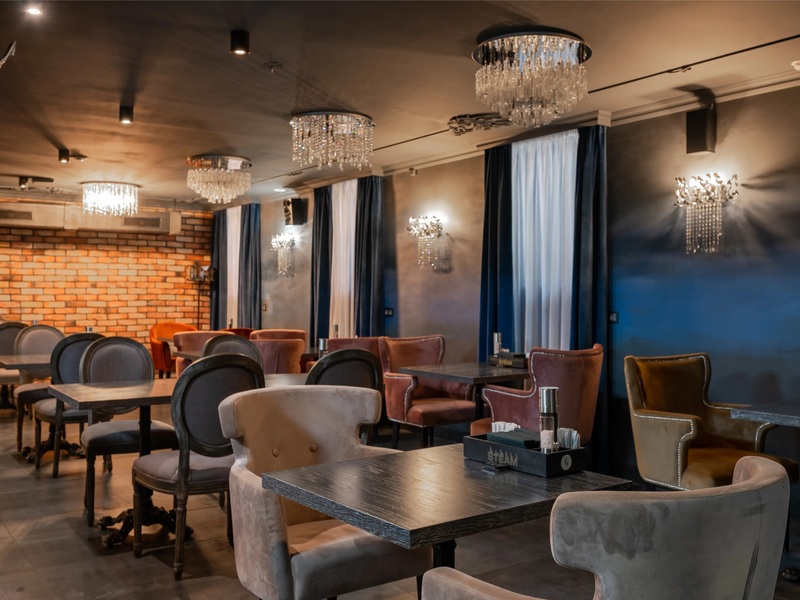 -20% на меню кухни и напитки в баре «Steam Lounge Пушкинская»