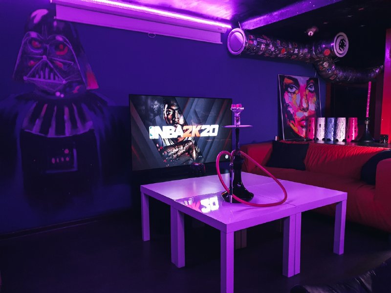 -50% на всё меню, напитки и паровые коктейли в лаунж-баре "Atmosphere Play Room"